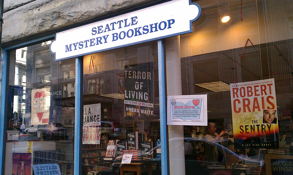 The Seattle Mystery Bookshop is one Kat works with for special versions of her books and maybe the inspiration for Old Possums.