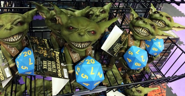 From RPGs in tabletop and card format to these adorable Goblin banks, Pathfinder has something for everyone.