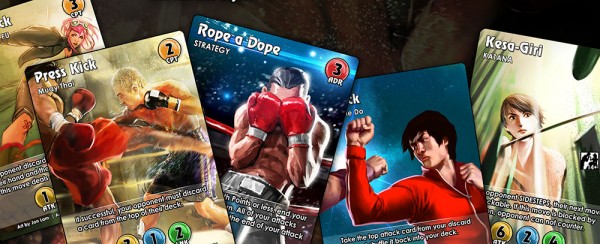The beautiful cards in this game take you on a tour of many different styles of martial arts.