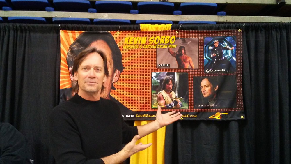Kevin Sorbo, best known for his role in Hercules.