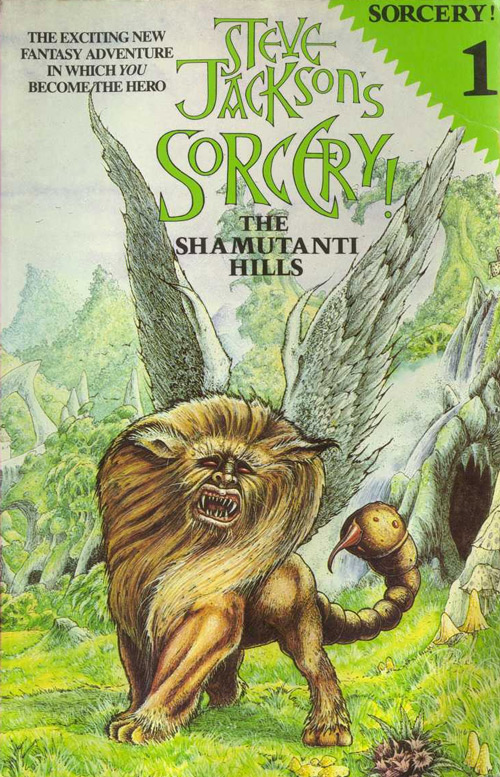 The original Sorcery! book (circa 1984)!