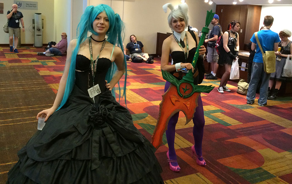Anime cosplay is always alive and well at Gen Con!