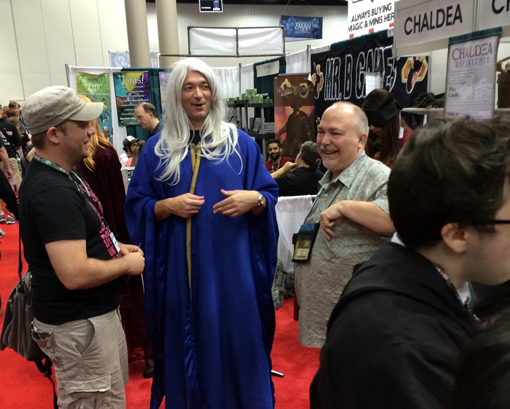 Gen Con's Owner, Peter Adkinson, recently started his online fantasy show, Chaldea.