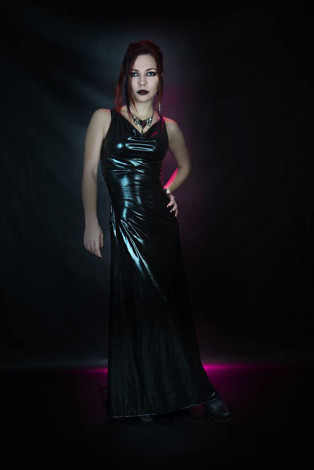 Pleather gowns photograph wonderfully don't you think
