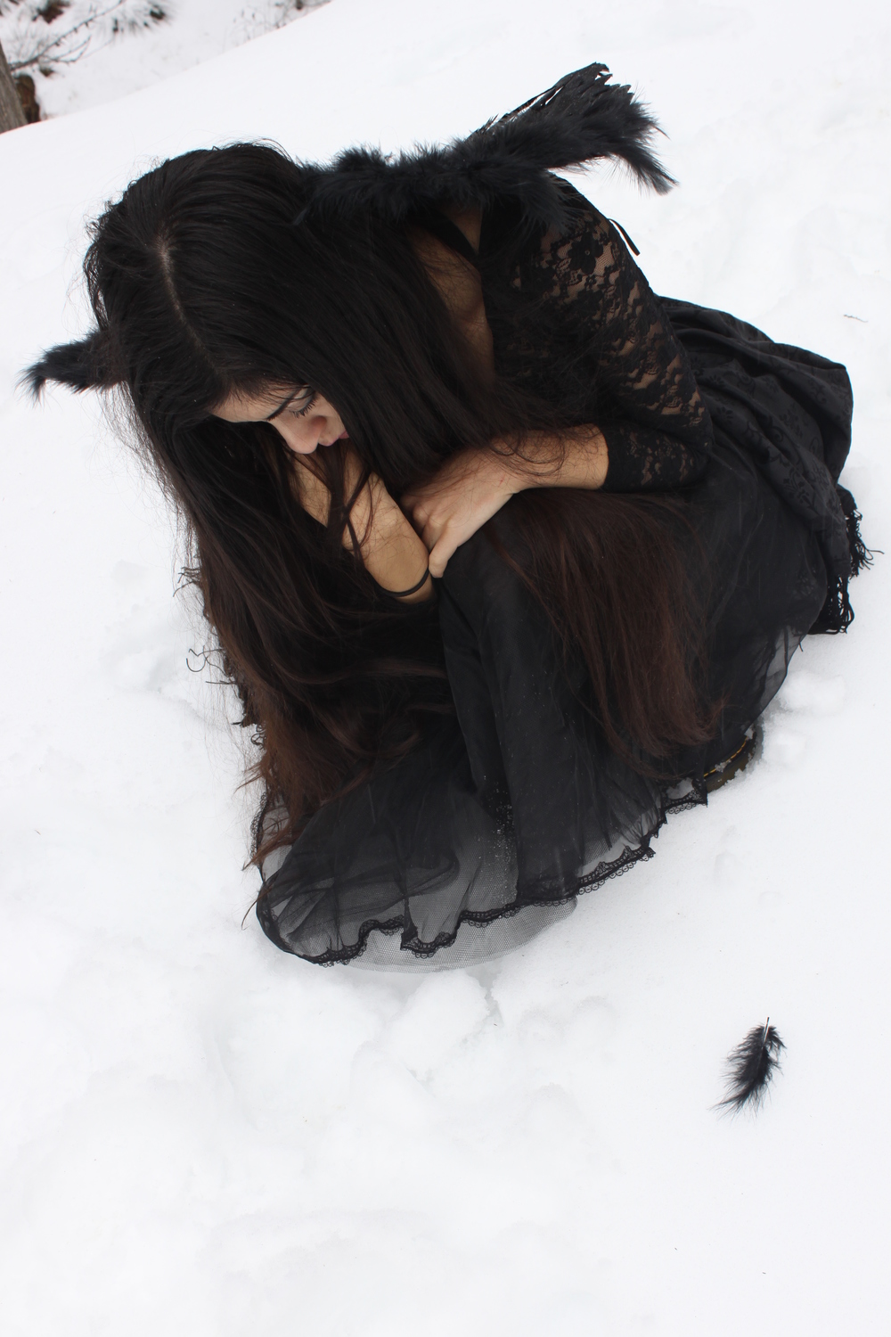 Fallen Winter Angel 6