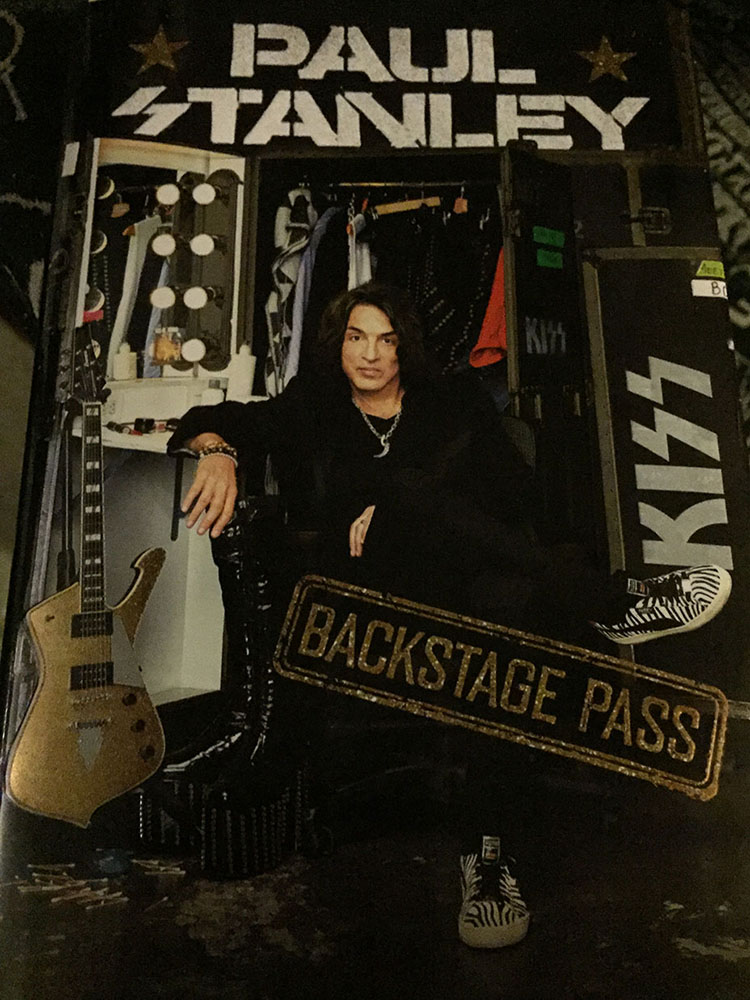 Backstage Pass Book Front Cover