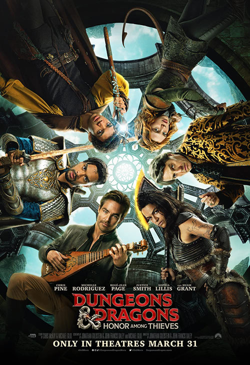 The D&D: Honor Among Thieves Poster